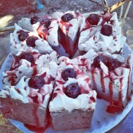 Blueberries Mornings Soap Cake